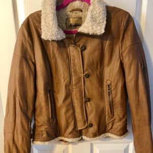 Guess Faux Leather Jacket
